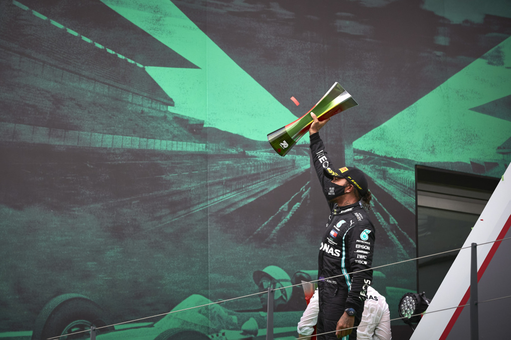 Formel 1 - Mercedes-AMG Petronas Motorsport, Großer Preis von Portugal 2020. Lewis Hamilton Formula One - Mercedes-AMG Petronas Motorsport, Portugal GP 2020. Lewis Hamilton