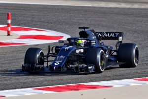 Oscar Piastri (AUS) Renault Sport Academy Driver in the Renault F1 Team RS18. RS18 Bahrain RSA Test, Friday 30th October 2020. Sakhir, Bahrain.