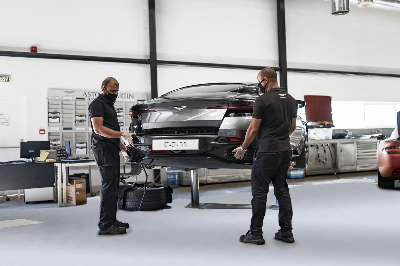 Aston Martin Dubai’s Service Centre