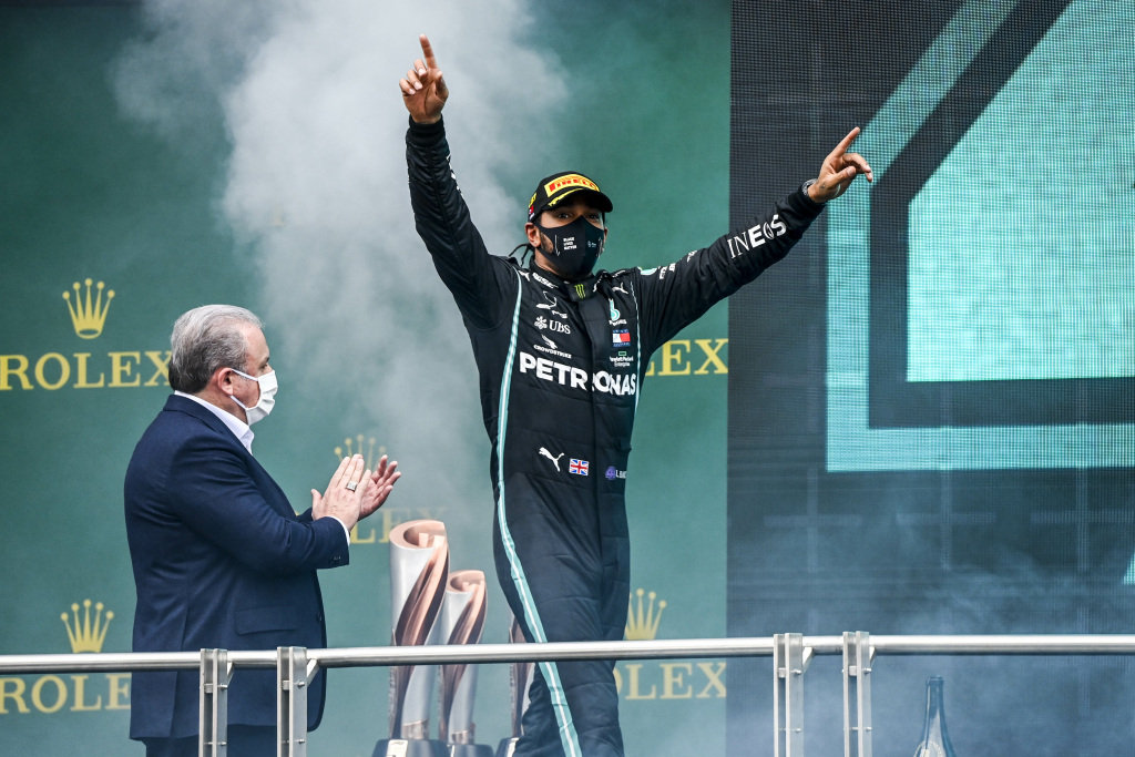 Formel 1 - Mercedes-AMG Petronas Motorsport, Großer Preis der Türkei 2020. Lewis Hamilton Formula One - Mercedes-AMG Petronas Motorsport, Turkish GP 2020. Lewis Hamilton