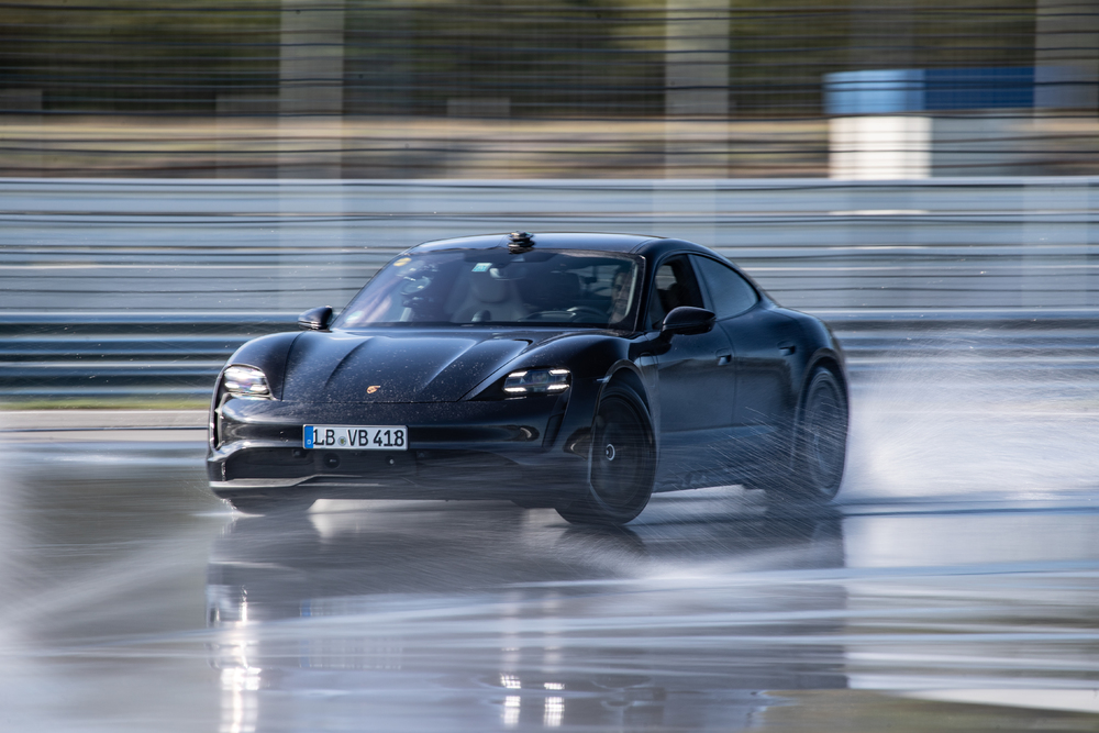 Porsche Taycan Drifts into the Guinness World Records