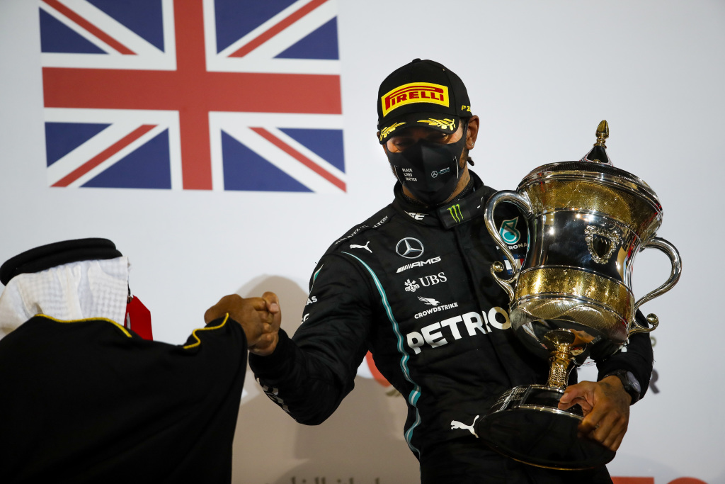 Formel 1 - Mercedes-AMG Petronas Motorsport, Großer Preis von Bahrain 2020. Lewis Hamilton Formula One - Mercedes-AMG Petronas Motorsport, Bahrain GP 2020. Lewis Hamilton