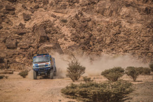 Airat Mardeev (RUS) for KAMAZ Master races during stage 11 of Rally Dakar 2021 from Alula to Yanbu, Saudi Arabia on January 14, 2021. // Flavien Duhamel/Red Bull Content Pool // SI202101140053 // Usage for editorial use only //
