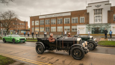 1 - Young and Old Bentey Models Mark the Opening of the Bentley Motors Campus