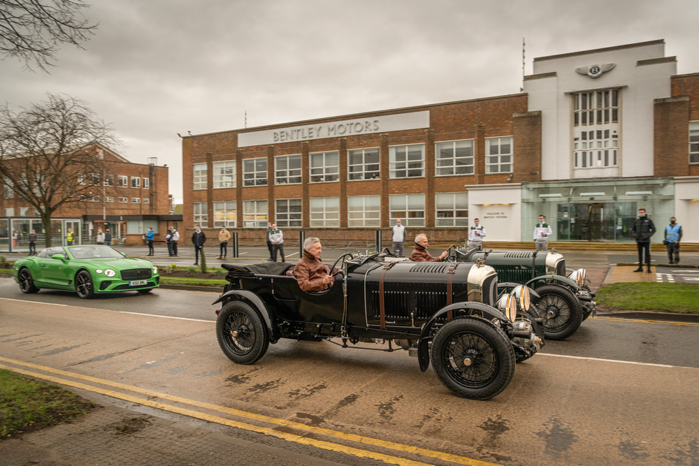 1 - Young and Old Bentey Models Mark the Opening of the Bentley Motors Campus