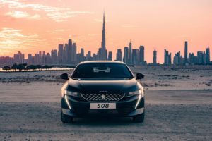 1_بيجو 508 GT من الأمام