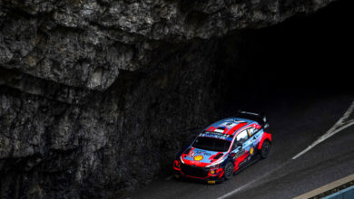 Ott Tanak (EST) and Martin Jarveoja (EST) of team Hyundai Shell Mobis are seen racing on special stage nr. 1 during the World Rally Championship Monte Carlo in Gap, France on 21,January // Jaanus Ree/Red Bull Content Pool // SI202101210217 // Usage for editorial use only //