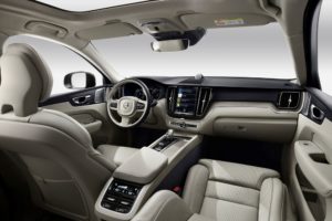 XC60 Inscription expression, Leather Fine Nappa Perforated Blond in Blond/Charcoal interior
