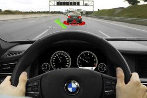 Research project Augmented Reality - contact-analogue Head-Up Display (10/2011)