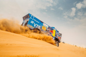 Airat Mardeev (RUS) for KAMAZ Master races during stage 5 of Rally Dakar 2021 from Riyadh to Buraydah, Saudi Arabia on January 07, 2021. // Flavien Duhamel/Red Bull Content Pool // SI202101070118 // Usage for editorial use only //