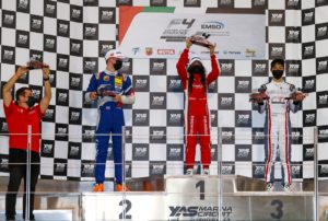 F4 UAE Podium