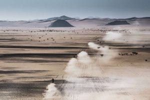 Landscape during Saudi Dakar Rally 2021