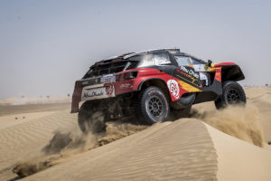 12. Khalid Al Qassimi and Dirk Von Zitzewitz in their Peugeot 3008 DKR