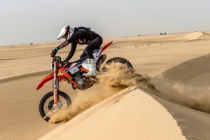 UAE-based British rider Sam Smith was the bikes winner