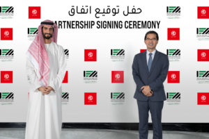 1 - Mohamed Ali Khalfan Al Dhaheri, MD of Inter Emirates Motors and Tom Lee, MD of MG Motors Middle East