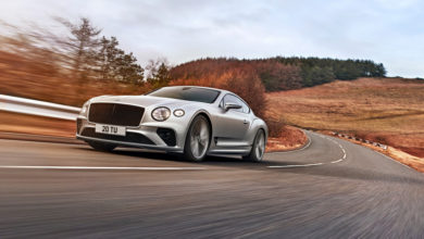 8 New Continental GT Speed on The Road