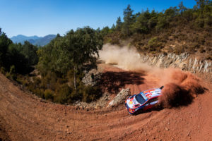 Sebastien Loeb (FRA) and Daniel Elena (MCO) of team Hyundai i20 Coupe WRC Hyundai Shell Mobis WRT perform at the shakedown during the World Rally Championship Turkey in Marmaris, Turkey on September 18, 2020 // Jaanus Ree/Red Bull Content Pool // SI202009180161 // Usage for editorial use only //