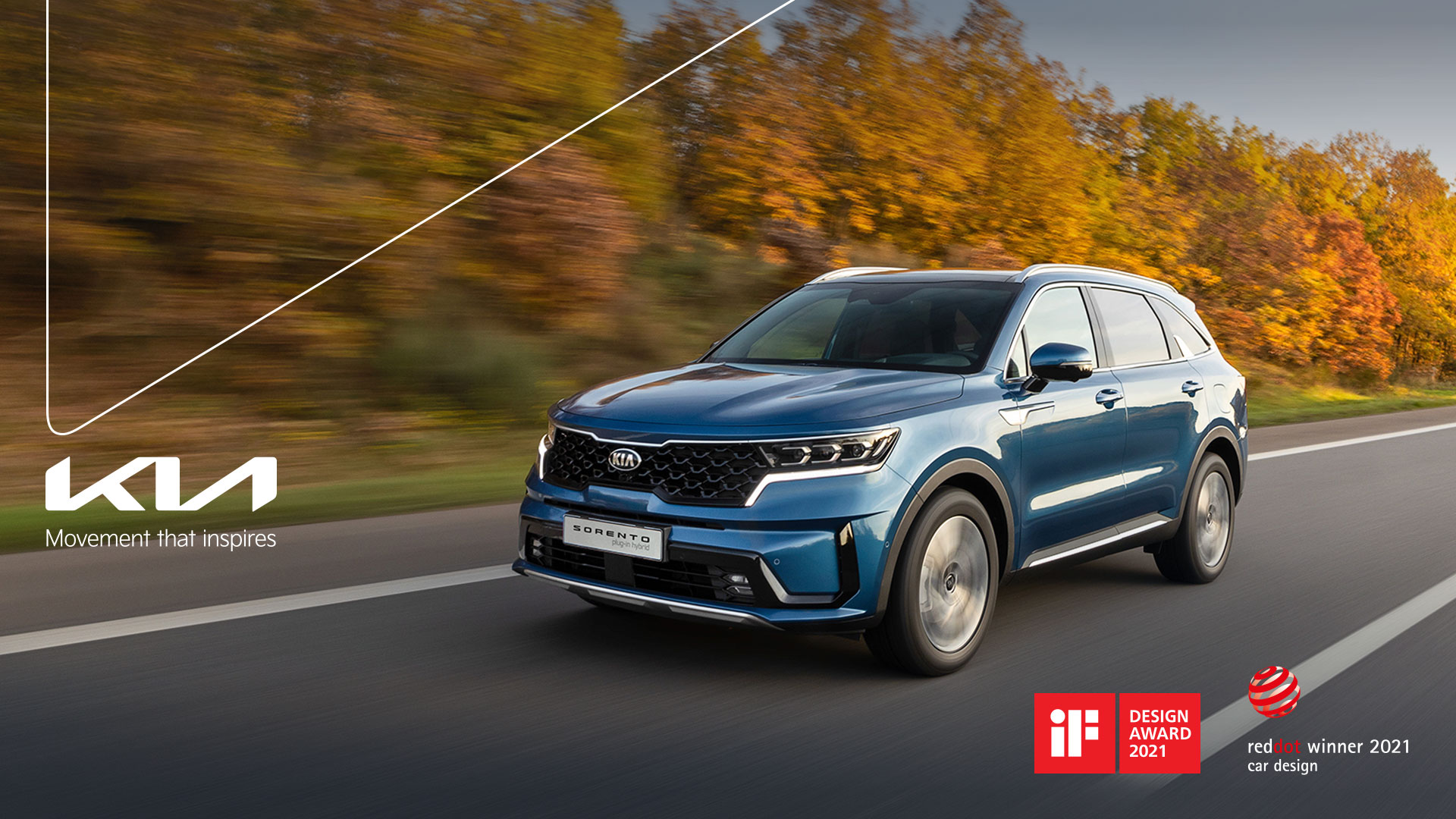 Kia Sorento Wins Two Design Awards