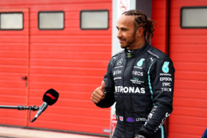 Formel 1 - Mercedes-AMG Petronas Motorsport, Großer Preis der Emilia Romagna 2021. Lewis Hamilton Formula One - Mercedes-AMG Petronas Motorsport, Emilia Romagna GP 2021. Lewis Hamilton