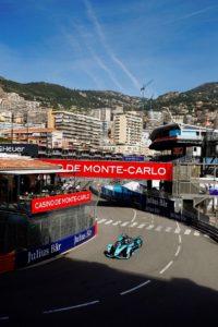 CIRCUIT DE MONACO, MONACO - MAY 08: Sam Bird (GBR), Jaguar Racing, Jaguar I-TYPE 5 during the Monaco E-Prix at Circuit de Monaco on Saturday May 08, 2021 in Monte Carlo, Monaco. (Photo by Sam Bloxham / LAT Images)
