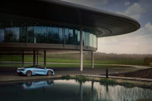 Gulf McLaren 720S photographed at McLaren Technology Centre- Woking UK - March 2021