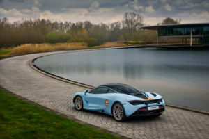 Gulf McLaren 720S photographed at McLaren Technology Centre- Woking UK - March 2021 Ref: Gulf_McLaren_720S-008.TIF