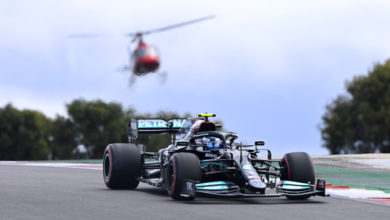 Formel 1 - Mercedes-AMG Petronas Motorsport, Großer Preis von Portugal 2021. Valtteri Bottas Formula One - Mercedes-AMG Petronas Motorsport, Portugal GP 2021. Valtteri Bottas