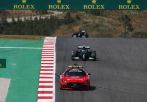 Formel 1 - Mercedes-AMG Petronas Motorsport, Großer Preis von Portugal 2021. Lewis Hamilton, Valtteri Bottas   Formula One - Mercedes-AMG Petronas Motorsport, Portugal GP 2021. Lewis Hamilton, Valtteri Bottas