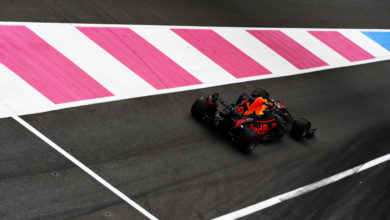 LE CASTELLET, FRANCE - JUNE 19: Max Verstappen of the Netherlands driving the (33) Red Bull Racing RB16B Honda during qualifying ahead of the F1 Grand Prix of France at Circuit Paul Ricard on June 19, 2021 in Le Castellet, France. (Photo by Rudy Carezzevoli/Getty Images) // Getty Images / Red Bull Content Pool // SI202106190110 // Usage for editorial use only //