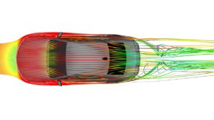 2022 CT4-V Blackwing airflow is managed from front to back for a car that is balanced mechanically and aerodynamically.