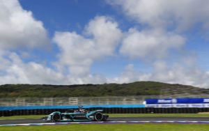 AUTODROMO MIGUEL E. ABED, MEXICO - JUNE 19: Mitch Evans (NZL), Jaguar Racing, Jaguar I-TYPE 5 during the Puebla E-Prix I at Autodromo Miguel E. Abed on Saturday June 19, 2021, Mexico. (Photo by Alastair Staley / LAT Images)