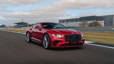 1 Continental GT Speed front profile