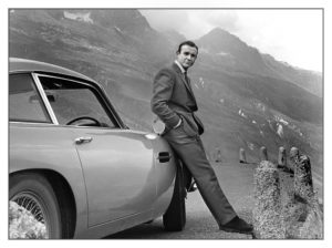 1 DB5 Sean Connery - Editorial Use