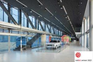 3 2021 Red Dot - Hyundai Motorstudio Busan