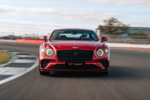 5 Continental GT Speed's front profile