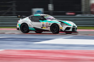 #68 Toyota GR Supra GT4 of Kevin Conway and John Geesbreght, Smooge Racing, Am, Pirelli GT4 America, SRO America, Circuit of the Americas, Austin, TX, April 29, 2021.