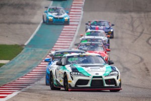 #68 Toyota GR Supra GT4 of Kevin Conway and John Geesbreght, Smooge Racing, Am, Pirelli GT4 America,  SRO America, Circuit of the Americas, Austin, TX, April 29, 2021.