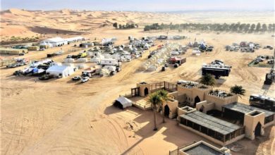 3 Desert Challenge bivouac