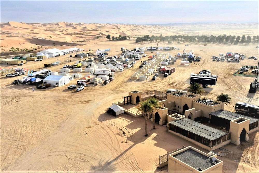 3 Desert Challenge bivouac