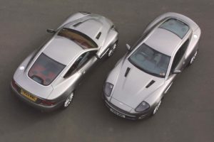 10 The Aston Martin V12 Vanquish - 2001