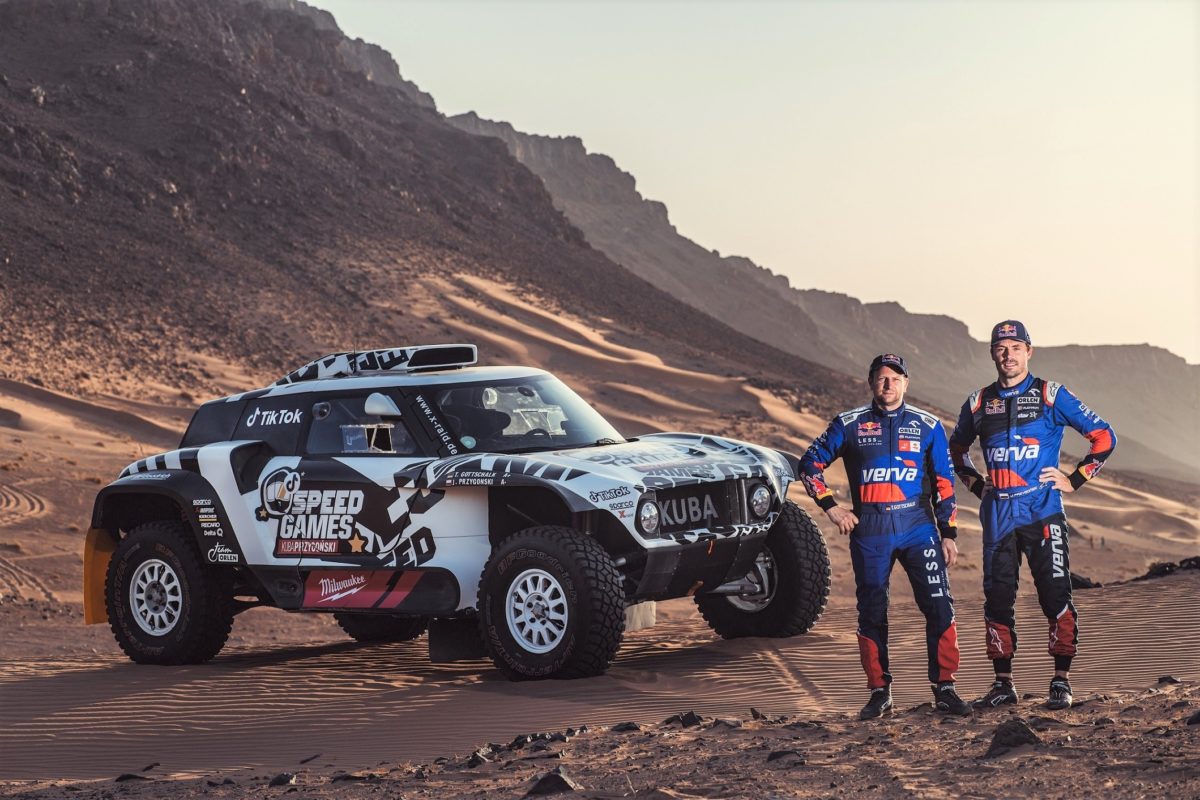 Jakub Przygonski with co-driver Tmo Gottschalk