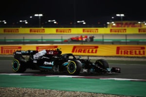 Formel 1 - Mercedes-AMG Petronas Motorsport, Großer Preis von Katar 2021. Valtteri Bottas Formula One - Mercedes-AMG Petronas Motorsport, Qatar GP 2021. Valtteri Bottas
