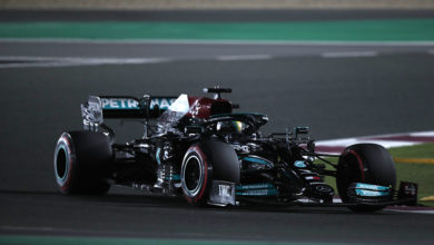 Formel 1 - Mercedes-AMG Petronas Motorsport, Großer Preis von Katar 2021. Lewis Hamilton Formula One - Mercedes-AMG Petronas Motorsport, Qatar GP 2021. Lewis Hamilton