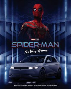 Spider-Man IONIQ 5 poster