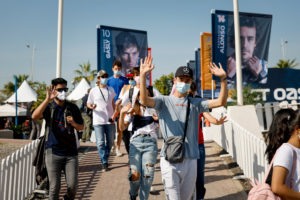1 Fans Enter for ADGP Weekend 1