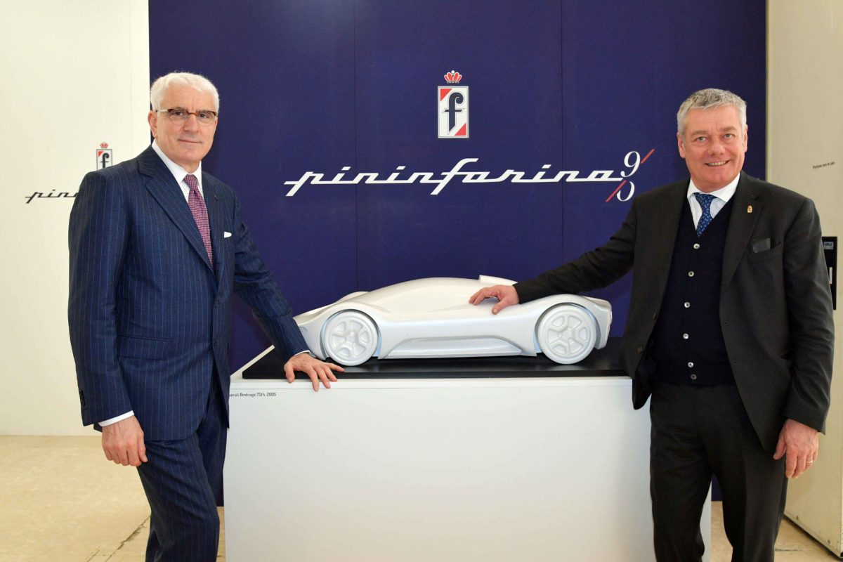 CEO SILVIO ANGORI AND CHAIRMAN PAOLO PININFARINA