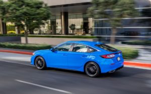 2022 Honda Civic Hatchback with Accessory Wheels