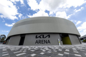 Kia Arena at Melbourne Park in Melbourne on Tuesday, January 11, 2022. MANDATORY PHOTO CREDIT Fiona Hamilton/TENNIS AUSTRALIA