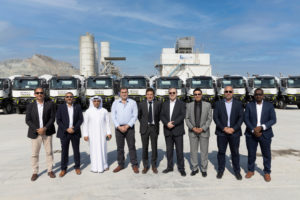 2 - HANDOVER OF RENAULT TRUCKS K 380 P 6X4 CONCRETE MIXERS TO SIJIMIX