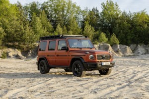 Mercedes-Benz G-Klasse in PROFESSIONAL Line Exterieur G-Klasse (Kraftstoffverbrauch kombiniert: 14,4-8,7 l/100 km; CO2-Emissonen kombiniert: 330-229 g/km);Kraftstoffverbrauch kombiniert: 14,4-8,7 l/100 km; CO2-Emissonen kombiniert: 330-229 g/km*  Mercedes-Benz G-Class in PROFESSIONAL Line Exterior G-Class(Combined fuel consumption: 14,4-8,7 l/100 km; combined CO2 emissions: 330-229 g/km);Combined fuel consumption: 14,4-8,7 l/100 km; combined CO2 emissions: 330-229 g/km*